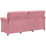 SOFA za 3 osobe Ružičasta 198 x 83 x 95 cm Baršun | shoptok.hr