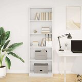 vidaXL Regal za knjige bijeli 60 x 24 x 176 cm od konstruiranog drva | shoptok.hr