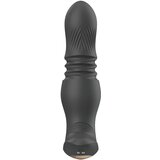 Aixiasia Roy - bežični, radio push analni vibrator (crni) | shoptok.hr
