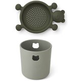 Liewood mini igralni set za na plažo bastian faune green mix | Shoptok.si