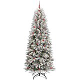  Umjetno božićno drvce Bijelo 240 cm PVC i Plastika i Čelik i PE | Eponuda.com