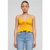 Urban Classics Women's top Waffle Pique Ruffle mango Cijene