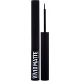 NYX Professional Makeup Vivid Matte črtalo za oči za izredno natančen nanos 2 ml odtenek 01 Black Cene
