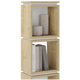 Marckeric Bel/v naravni barvi regal v hrastovem dekorju 32x167 cm Lofty – | Shoptok.si