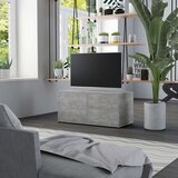 Furnova TV omarica betonsko siva 80x34x36 cm iverna plošča, (21922760) Cene