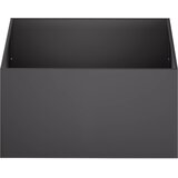  Vrtna saksija 2 kom. Crna 100 x 100 x 40 cm Čelična vrata | shoptok.hr