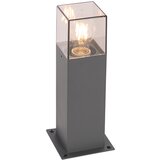 QAZQA Moderna stoječa zunanja svetilka 30 cm temno siva IP44 - Danska Cene