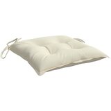  Jastuci za stolice 6 kom krem bijeli 40x40x7 cm tkanina Oxford | shoptok.hr