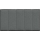 vidaXL Vzglavna stranica temno siva 90 cm blago | Shoptok.si