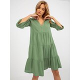 Sublevel Dress-D73761M30214C-khaki | shoptok.hr