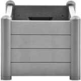 Povišena vrtna gredica PP siva boja kamena 100 x 43 x 35 cm | shoptok.hr