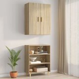 Viseći Viseča stenska omarica sonoma hrast 69,5x34x90 cm, (20820796) | Shoptok.si