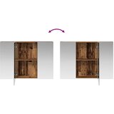  Kupaonski ormar s ogledalom Staro drvo 100 x 14,5 x 70 cm | shoptok.hr
