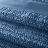 Catherine Lansfield Plavi prošiven prekrivač 220x220 cm Lennon Stripe – | shoptok.hr
