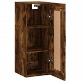  Zidni ormarić boja hrasta 34,5 x 34 x 90 cm konstruirano drvo | shoptok.hr