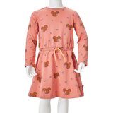  Dječja haljina starinska ružičasta boja 140 | shoptok.hr