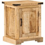vidaXL Nočna omarica 40x35x50 cm trden mangov les | Shoptok.si