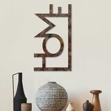 Opviq zidna dekoracija Rusty Home, 50x28 cm, Braon Cene
