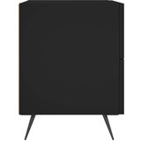  Noćni ormarići 2 kom crni 40 x 35 x 47,5 cm konstruirano drvo | shoptok.hr