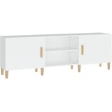 TV ormarić bijeli 150 x 30 x 50 cm od konstruiranog drva | Eponuda.com