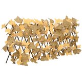 vidaXL Umetni javor raztegljiva ograja oranžna 180x30 cm, (21416654) | Shoptok.si