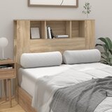  Uzglavlje s ormarićem boja hrasta sonome 120 x 18,5 x 102,5 cm | shoptok.hr