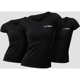 Women‘s Basic T-Shirt 3pack Black
