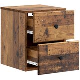  Noćni ormarić za montažu na zid Staro drvo 34,5 x 33 x 40 cm | shoptok.hr