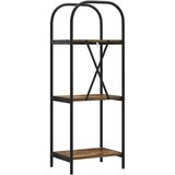  Polica Dimljeni hrast 40 x 30 x 109 cm Konstruirano drvo | Eponuda.com