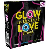  Love Rings - set prstenova za penis koji svijetle u mraku (3 dijela) | shoptok.hr