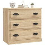  Komoda boja hrasta sonome 70x35,5x67,5 cm konstruirano drvo | shoptok.hr
