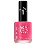 Rimmel London Super Gel STEP1 gel lak za nohte 12 ml odtenek 032 Cocktail Passion Cene