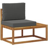  Set vanjskih sofa s jastukom 7 Komad Prirodna i antracit | shoptok.hr