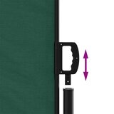  Bočna tenda na uvlačenje tamnozelena 180 x 500 cm | shoptok.hr