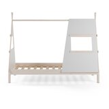 Marckeric Krem dječji krevet od masivnog bora u obliku kućice s podnicom 90x200 cm Enola – | shoptok.hr