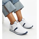 Cross Jeans White-navy women's sneakers Cijene
