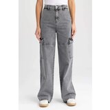 Defacto Straight Fit Cargo Jean Long Trousers Cijene