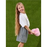 Sinsay Karirane kratke hlače s bočnim vezicama | shoptok.hr