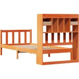 vidaXL Krevet s regalom za knjige bez madraca 90 x 190 cm od borovine | shoptok.hr