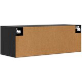  Ormar za Zid Crni hrast 100 x 36,5 x 35 cm Konstruirano drvo Slike