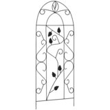 Furnova Stojala za rastline vzpenjavke 3 kosi črna 40x100 cm železo, (21920998) | Shoptok.si