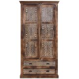 Støraa Smeđi ormar od masivnog manga 190x45 cm Maneesh – u Støraa Smeđi ormar od masivnog manga 190x45 cm Maneesh – u