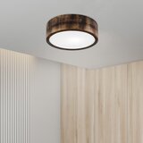  plafonsko svetlo oak smoky 1xE27/15W/230V ø 27,5 cm hrast/tamno braon | Eponuda.com