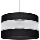  Luster na sajli HELEN 1xE27/15W/230V, prečnik 35 cm, crna/srebrna | Eponuda.com