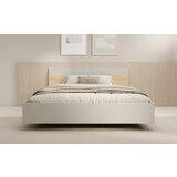 ADRK Lesena postelja Atson 140x200 cm - hrast - HRAST-SIVO BE | Shoptok.si