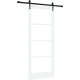 vidaXL klizna vrata s hardverskim setom "ORKDAL" bijela 86x211 cm | shoptok.hr