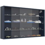 MID.YOU VISEČA VITRINA, antracit | Shoptok.si
