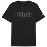 Puma Majice s kratkimi rokavi Sport Graphic Črna Cene