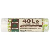 PISKAR biorazgradljive vrečke 40 l | Shoptok.si