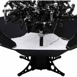  Božićno drvce koje sniježi sa stalkom crno 190 cm PVC | Eponuda.ba